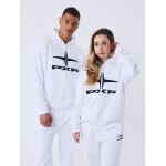 Project x paris sweat  capuche zipp unisexe essentials couleur - blanc, taille - xl