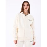 Project x paris sweat  capuche zipp logote couleur - craie, taille - s
