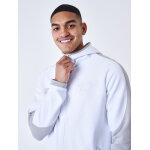 Project x paris sweat  capuche zipp two tone couleur - blanc, taille - s