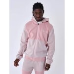 Project x paris sweat � capuche zipp� two tone rose poudr� l