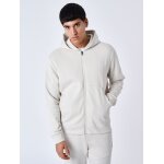 Project x paris sweat  capuche zipp uni couleur - greige, taille - s