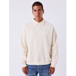 Project x paris sweat col polo essentials couleur - craie, taille - s
