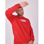 Project x paris sweat col rond - one piece  crew  couleur - rouge, taille - l