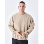Project x paris sweat col rond textur couleur - beige, taille - xl