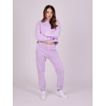 Project x paris sweat court col montant d�lav� violet m