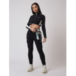 Project x paris sweatshirt crop élastique couleur - noir, taille - l Project x paris sweatshirt crop élastique couleur - noir, taille - l
