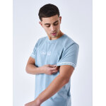 Project x paris t - shirt a bandes élastiques couleur - bleu ciel, taille - xs Project x paris t - shirt a bandes élastiques couleur - bleu ciel, taille - xs