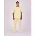 Project x paris t - shirt bicolore style maille couleur - jaune, taille - l