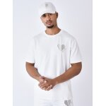 Project x paris t - shirt c?ur brisé couleur - blanc cassé, taille - s Project x paris t - shirt c?ur brisé couleur - blanc cassé, taille - s