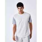 Project x paris t - shirt colorblock couleur - greige, taille - xs