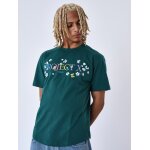 Project x paris t - shirt fleurit brode couleur - vert, taille - xs