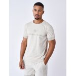 Project x paris t - shirt imprim labyrinthe couleur - greige, taille - m