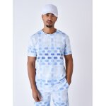 Project x paris t - shirt imprimé streamer couleur - bleu ciel, taille - l Project x paris t - shirt imprimé streamer couleur - bleu ciel, taille - l