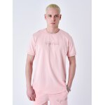 Project x paris t - shirt logo brod en relief couleur - rose, taille - xl