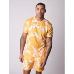 Project x paris t - shirt logo typo marquage graffiti couleur - jaune, taille - s