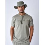 Project x paris t - shirt technique à découpes couleur - olive, taille - xs Project x paris t - shirt technique à découpes couleur - olive, taille - xs