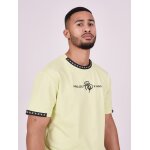 Project x paris t - shirt uni avec bande logo couleur - jaune fluo, taille - xs Project x paris t - shirt uni avec bande logo couleur - jaune fluo, taille - xs