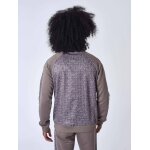 Project x paris veste all over labyrinthe couleur - taupe, taille - s