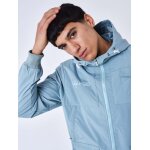 Project x paris veste  capuche avec empicement bleu brume s