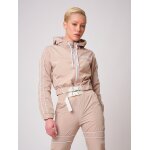Project x paris veste  capuche piping contrast beige l