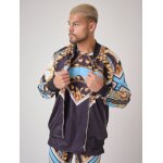 Project x paris veste col bomber motif baroque baba collab couleur - noir, taille - s Project x paris veste col bomber motif baroque baba collab couleur - noir, taille - s
