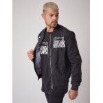 Project x paris veste col teddy graphisme   baba collab  noir s
