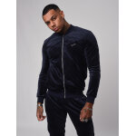 Project x paris veste col teddy en velvet couleur - bleu, taille - s