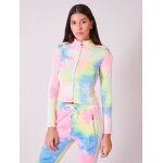 Project x paris veste courte tie and dye couleur - blanc, taille - xl