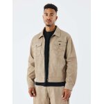 Project x paris veste en cuir effet denim couleur - beige, taille - l