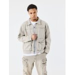 Project x paris veste en denim brute workwear couleur - beige, taille - xxl
