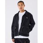 Project x paris veste en denim brute workwear couleur - noir, taille - xxl