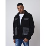 Project x paris veste effet laine peau de mouton couleur - noir, taille - s