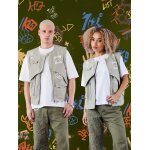 Project x paris veste gilet sans manche unisexe arcane - ekko couleur - olive, taille - m Project x paris veste gilet sans manche unisexe arcane - ekko couleur - olive, taille - m