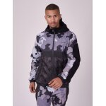 Project x paris veste imprim camouflage matelassage rond noir xl