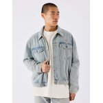 Project x paris veste en jean d'ensemble couleur - bleu, taille - xxl