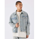 Project x paris veste en jean d'ensemble couleur - bleu, taille - s
