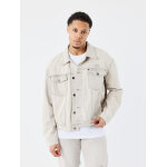 Project x paris veste en jean d'ensemble couleur - gris clair, taille - xxl
