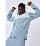 Project x paris veste de jogging bi - matière couleur - bleu gris, taille - s Project x paris veste de jogging bi - matière couleur - bleu gris, taille - s
