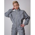 Project x paris veste oversize lastique col montant rflchissante avec piping couleur - rflchissant, ...