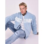 Project x paris veste teddy style  pilou pilou  couleur - bleu ciel, taille - s