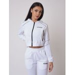 Project x paris veste velvet  capuche avec pipings contrasts couleur - blanc, taille - xl