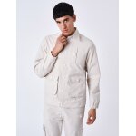 Project x paris veste workwear multipoches beige crme l