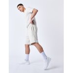 Project x paris short bande logo brod couleur - greige, taille - xl
