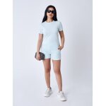 Project x paris short femme signature couleur - ice blue, taille - s