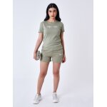 Project x paris short femme signature couleur - olive, taille - xs