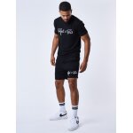 Project x paris short waffle signature couleur - noir, taille - xl