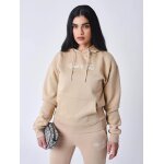 Project x paris sweat  capuche femme signature couleur - beige, taille - xs