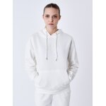 Project x paris sweat  capuche femme signature couleur - blanc cass, taille - m