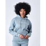 Project x paris sweat  capuche femme signature couleur - bleu vert, taille - m