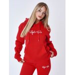 Project x paris sweat  capuche femme signature couleur - rouge, taille - l